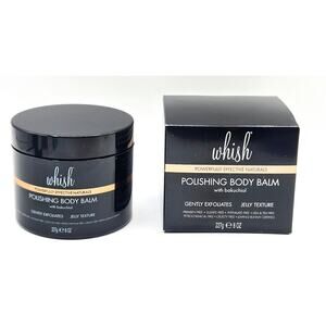 Whish Polishing Bakuchiol Body Balm 8 Oz Gently Exfoliates Jelly Texture